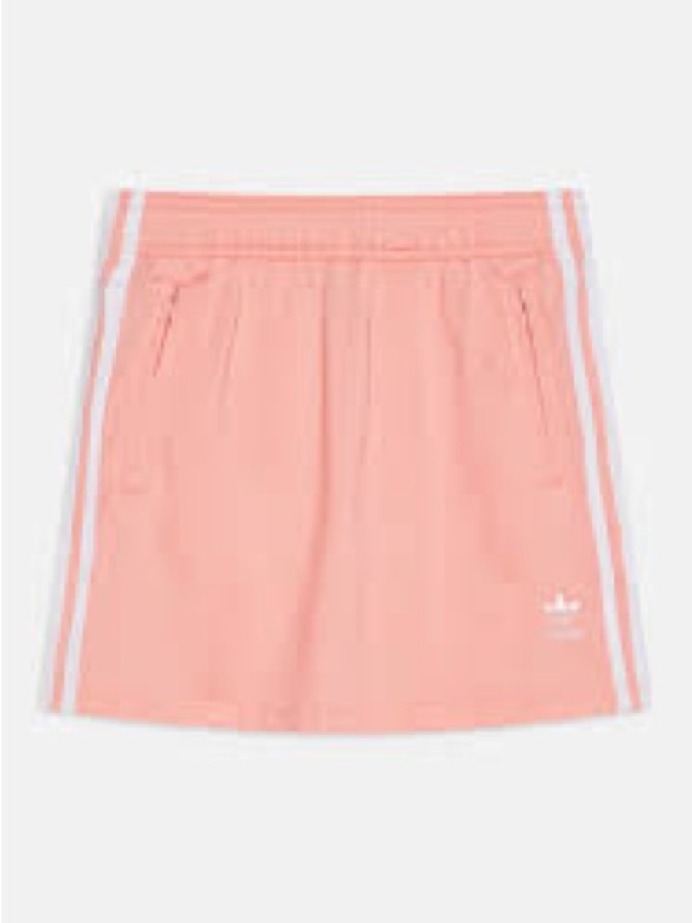 adidas Pink Mini Skirt with White Side Stripes